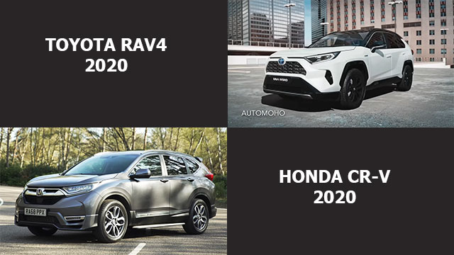 مقارنة بين تويوتا راف 4 2020 و هوندا CR-V 2020