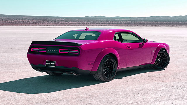 The exterior of the Dodge Challenger 2023