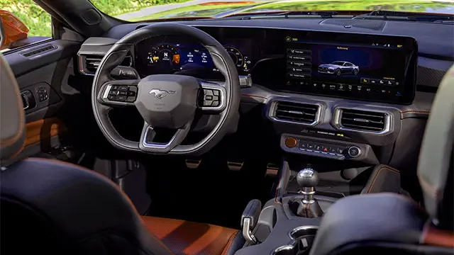 Ford Mustang 2024 infotainment system